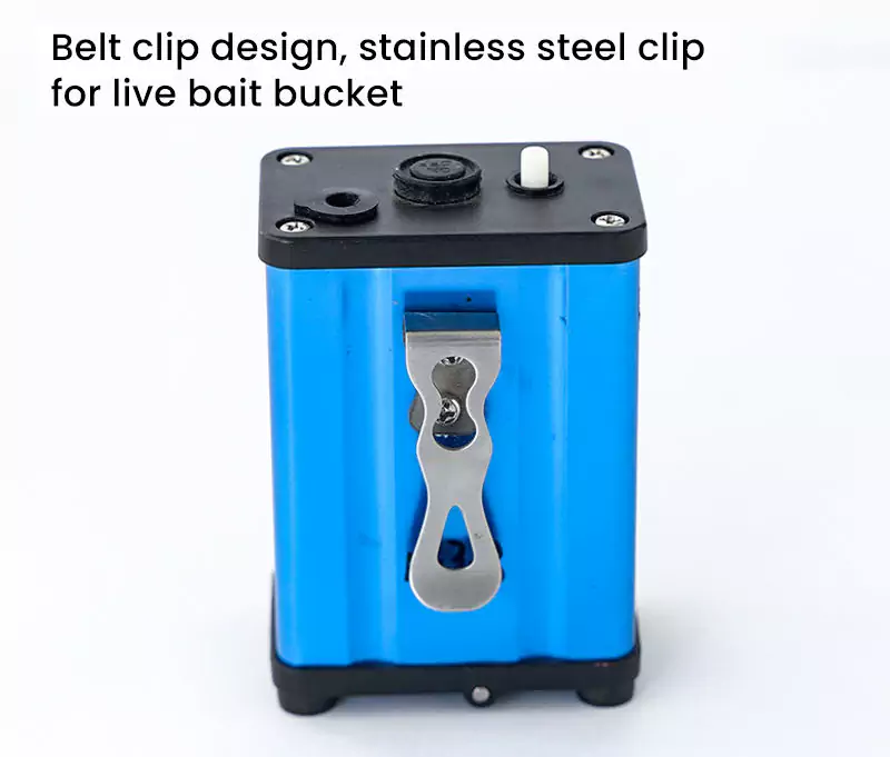 Stainless Steel Clip of Aluminum Fishing Aerator