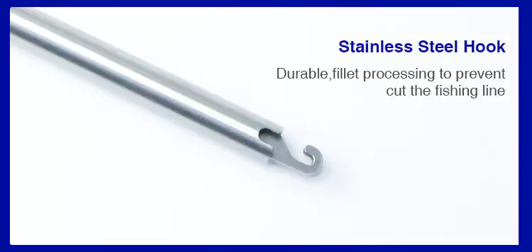 Stainless Steel Hook of 7inch Heavy Duty Fish Hook Remover