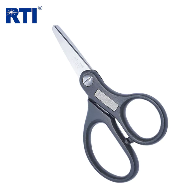Stainless Steel Micro Serrated Blades Braid Line Scissors