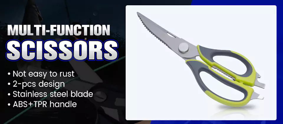Stainless Steel Multi Function Cutting Scissors Product Description