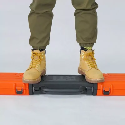 Strong and Durable Plastic Fishing Rod Case