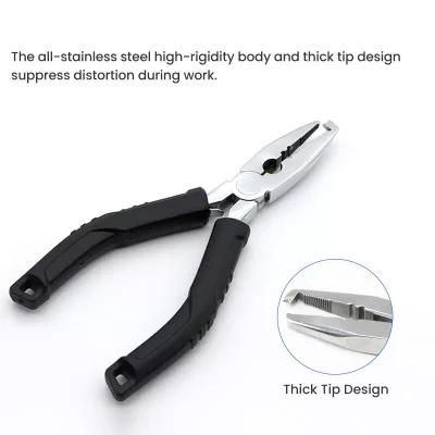 Thick Tip Design of Stainless Steel Split Ring Plier