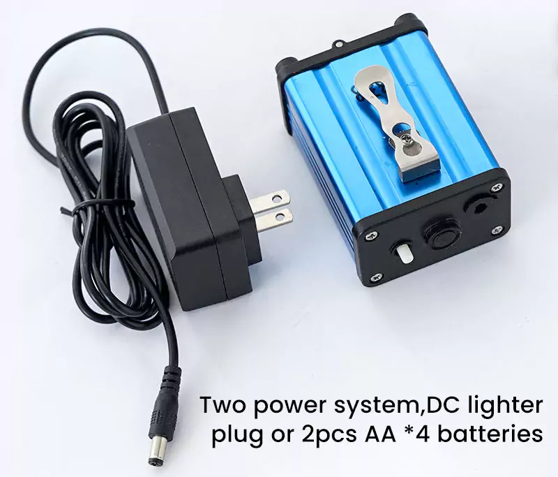 Two Power System of Aluminum Fishing Aerator