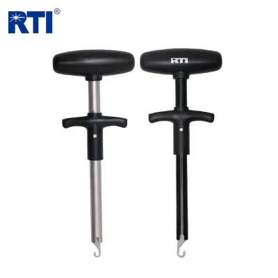 Two Styles of 7 Inch Aluminum Fish Hook Remover