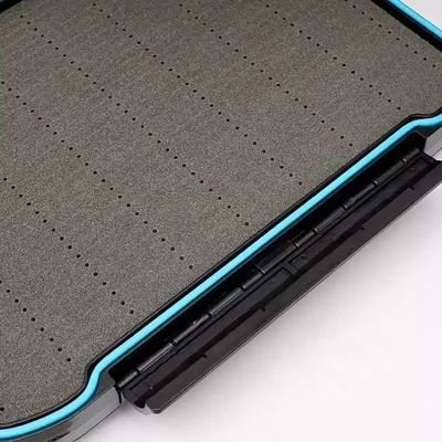 Waterproof Fishing Tackle Box With Two Latches Design