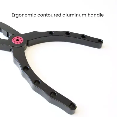aluminum handle of Light Weight Aluminum Fishing Pliers