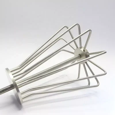 11 Blade Mixing Design of Carbon Steel Groundbait Whisk