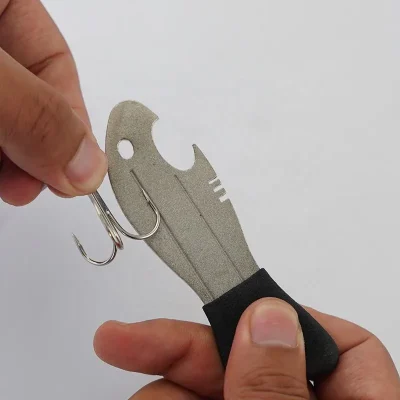 2 Grooves for Grinding Hooks of Diamond Fish Hook Sharpener