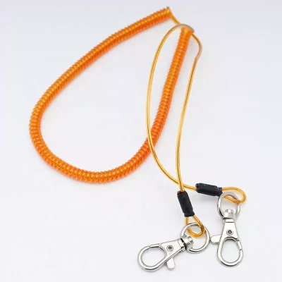 2m Stainless Steel Wire Fishing Coil Lanyard