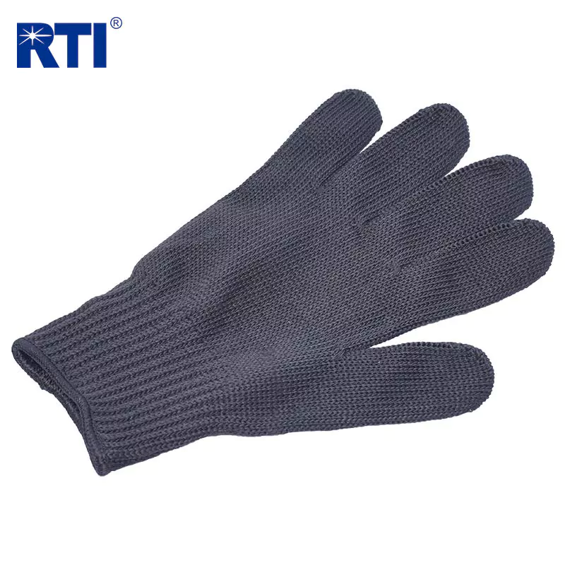 Anti Cut Fish Fillet Gloves with polyester and stainless steel wire