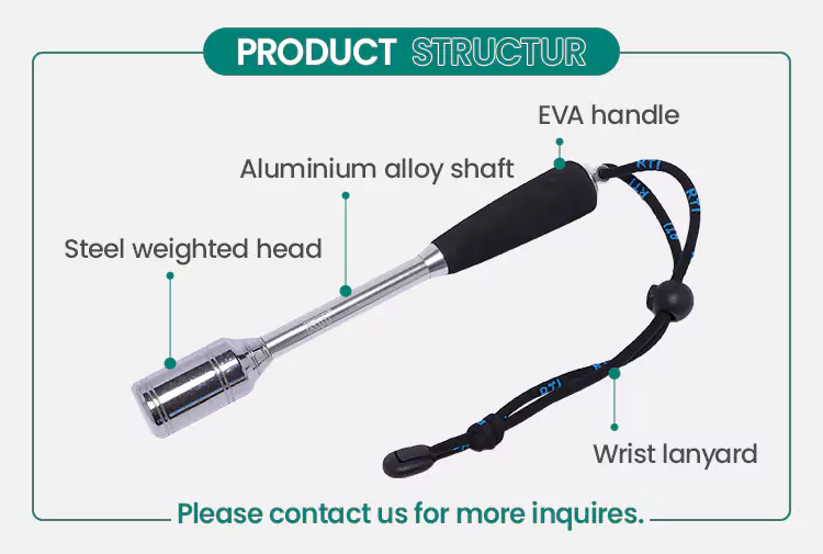 Wholesale Portable Steel Fishing Priest with Aluminum Shaft