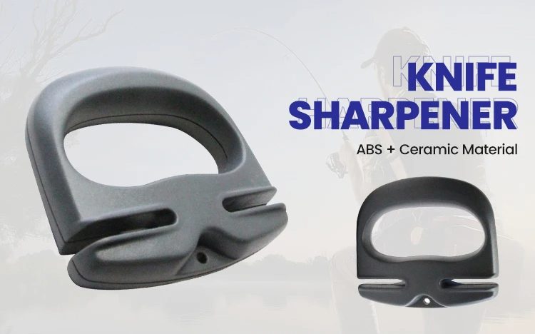 Mini Outdoor Fishing Knife Sharpener Product Description