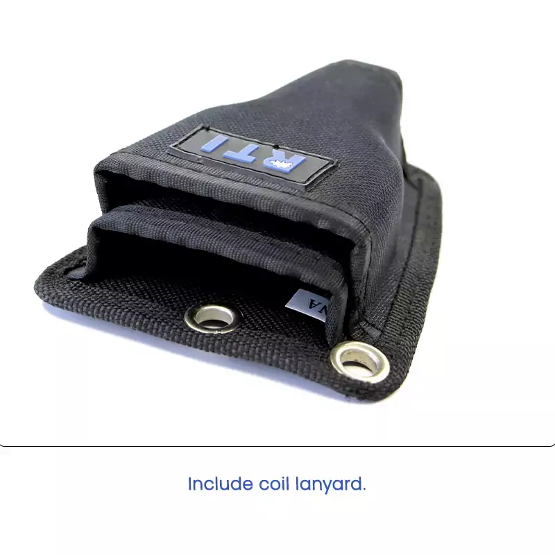 EVA Fishing Pliers Sheath with Coil Lanyard