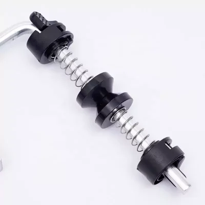 Spring-Loaded Tension Control of Fishing Line Spooler
