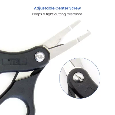 Adjustable Center Screw of Stainless Steel Fishing Line Scissors