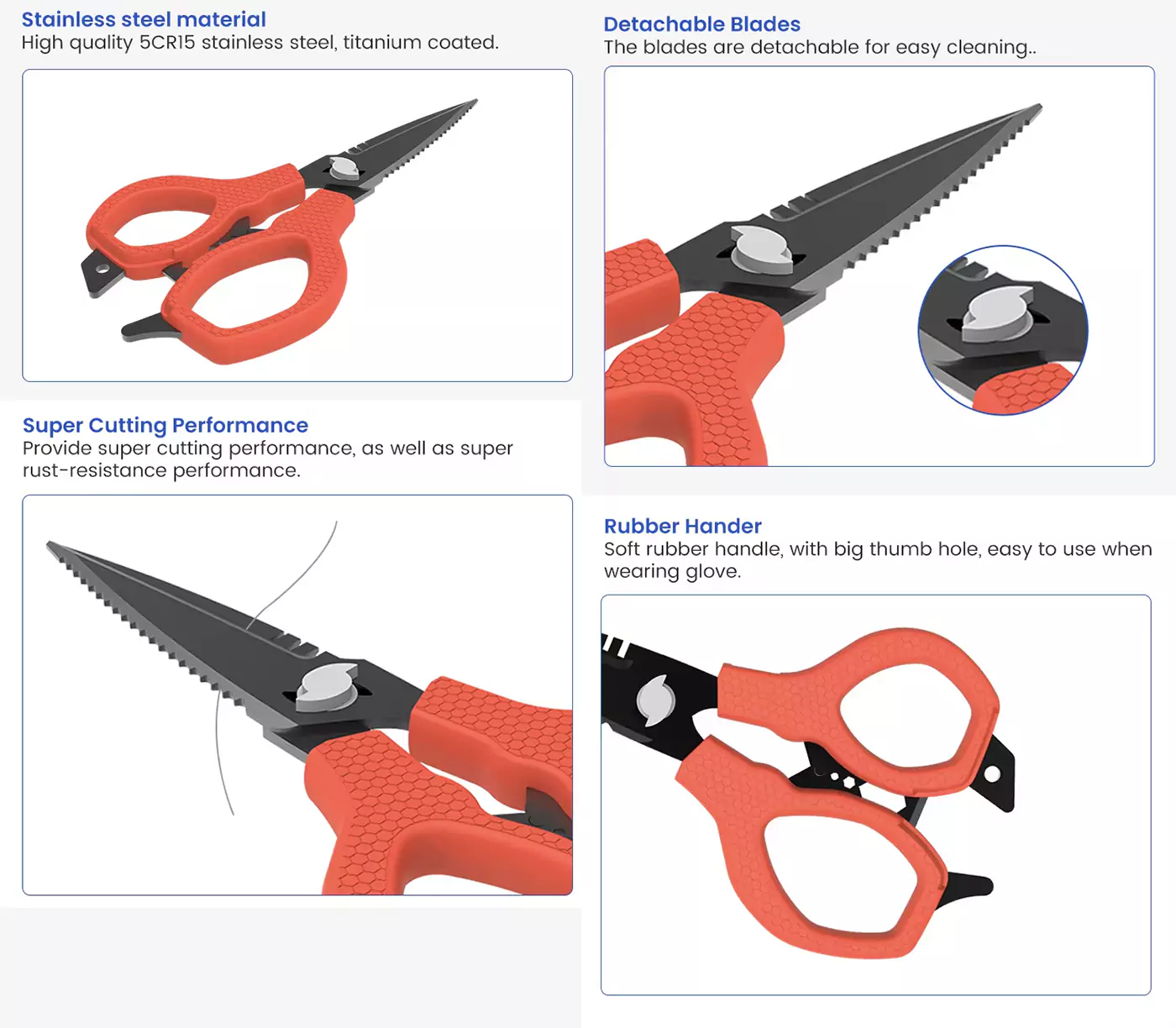 Advantages of Multi Function Fishing Scissors