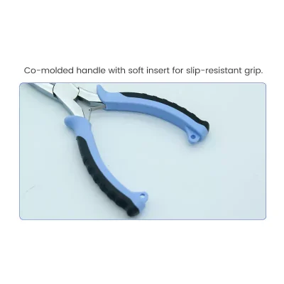 Co-molded handle of 6 Inch Split Ring Pliers