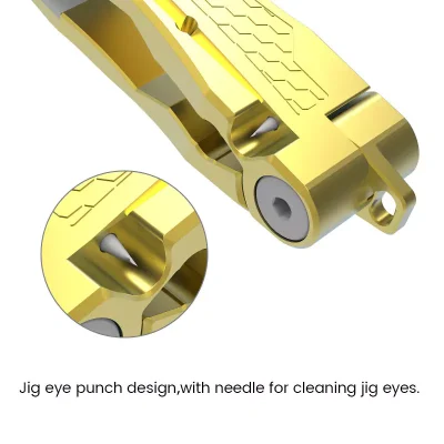 Jig Eye Punch Design of Aluminum Mini Fishing Line Cutters