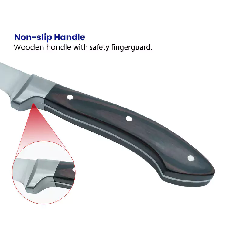 Non-slip Handle of 6 inch Flexible Fillet Knife