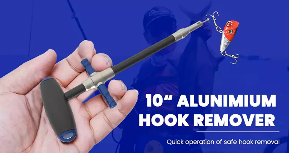 10 Inch Aluminum Fish Hook Remover Product Description