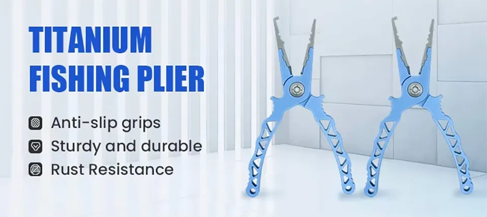 7 inch Titanium Fishing Pliers Product Description