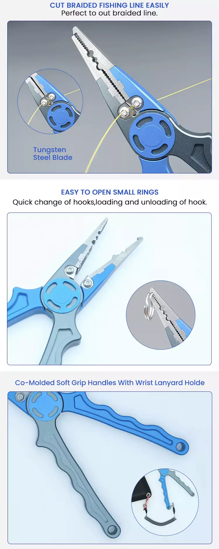 Advantages of Aluminum Outdoor Fishing Pliers