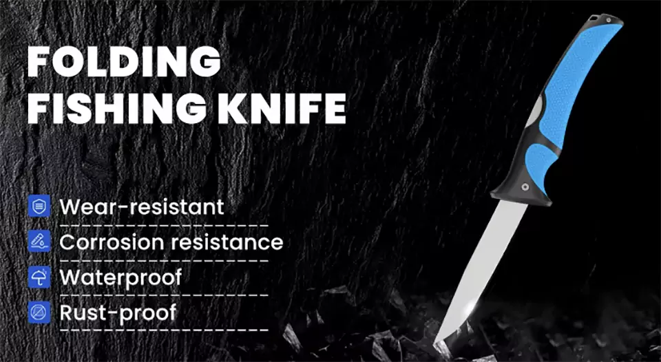 6 Inch Folding Fillet Knife Product Description