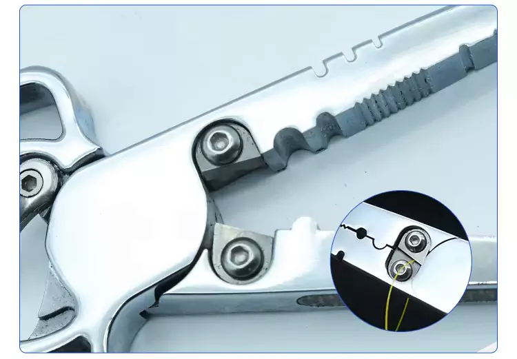 Tungsten Side Cutter of 8 Inch Long Nose Fishing Pliers