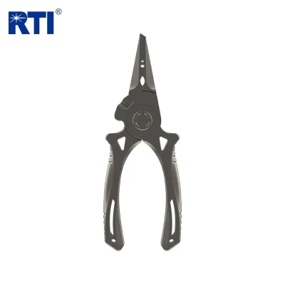 7 inch Titanium Fishing Pliers with Parrot Beak Jaws