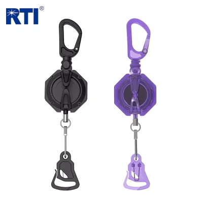 Back view of the ABS Fly Fishing Retractor