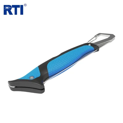 Stainless Steel 6 Inch Folding Fillet Knife with Karabiner