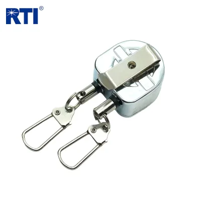 34g Iron Electroplate Two-in-one fly fishing Retractor
