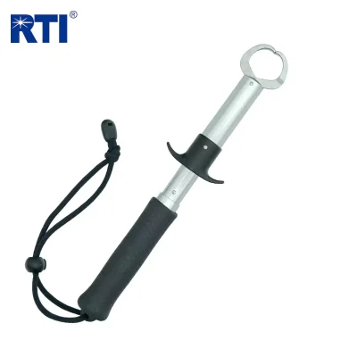 60LB Stainless Steel Fish Gripper with Swivel Handle