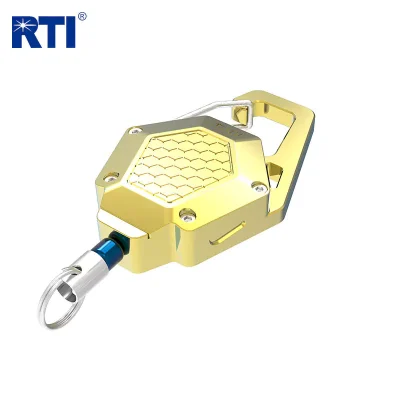 60cm Retractable PE Line Aluminium Fly Fishing Retractor