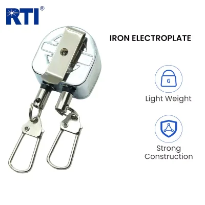 Two-in-one fly fishing Retractor Uses Electroplating Process