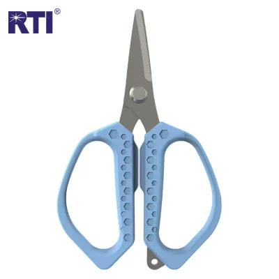 Titanium Coated Stainless Steel Braided Line Scissors