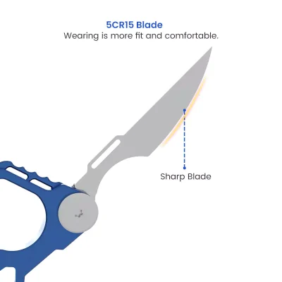 5CR15 Stainless Steel Blade of Folding Pocket Knife