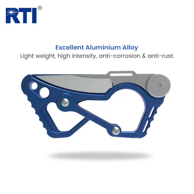 Aluminum Alloy Construction of Multifunction Folding Pocket Knife