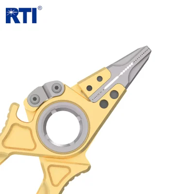 Textured Jaws of Flyweight Fishing Pliers