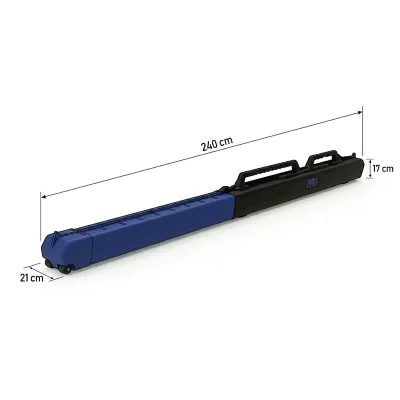 Dimensions of the Fishing Rod Case with Wheels