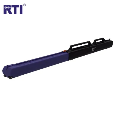 PP Material Fishing Rod Case with Wheels