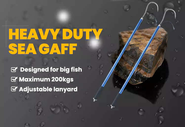 100cm Heavy Duty Aluminium Sea Gaff