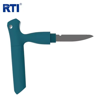 13cm Aluminium T Handle Fishing Knife