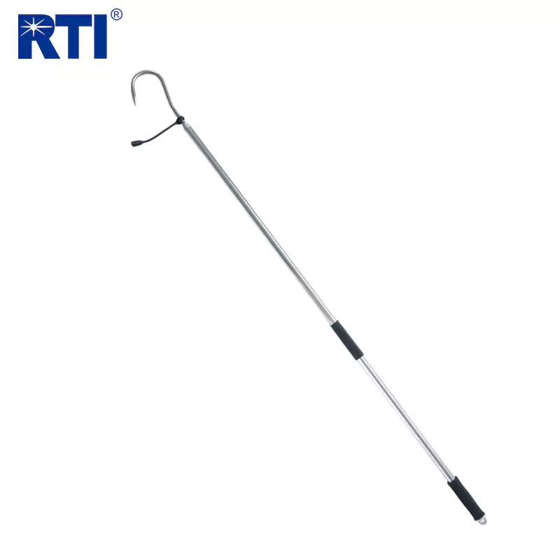 150cm Aluminum Heavy Duty Fishing Gaff with Stainless Steel Hook